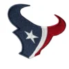 Houston Texans Bull 1 Star Logo Patch