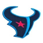 Houston Texans Retro Bull Logo Patch