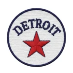 Detroit Tigers 100 Years Star Logo Patch
