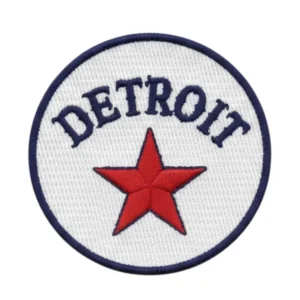 Detroit Tigers 100 Years Star Logo Patch