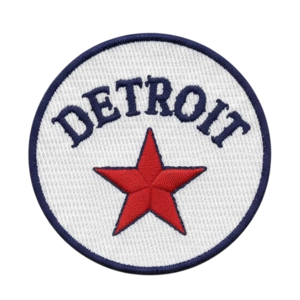 Detroit Tigers 100 Years Star Logo Patch