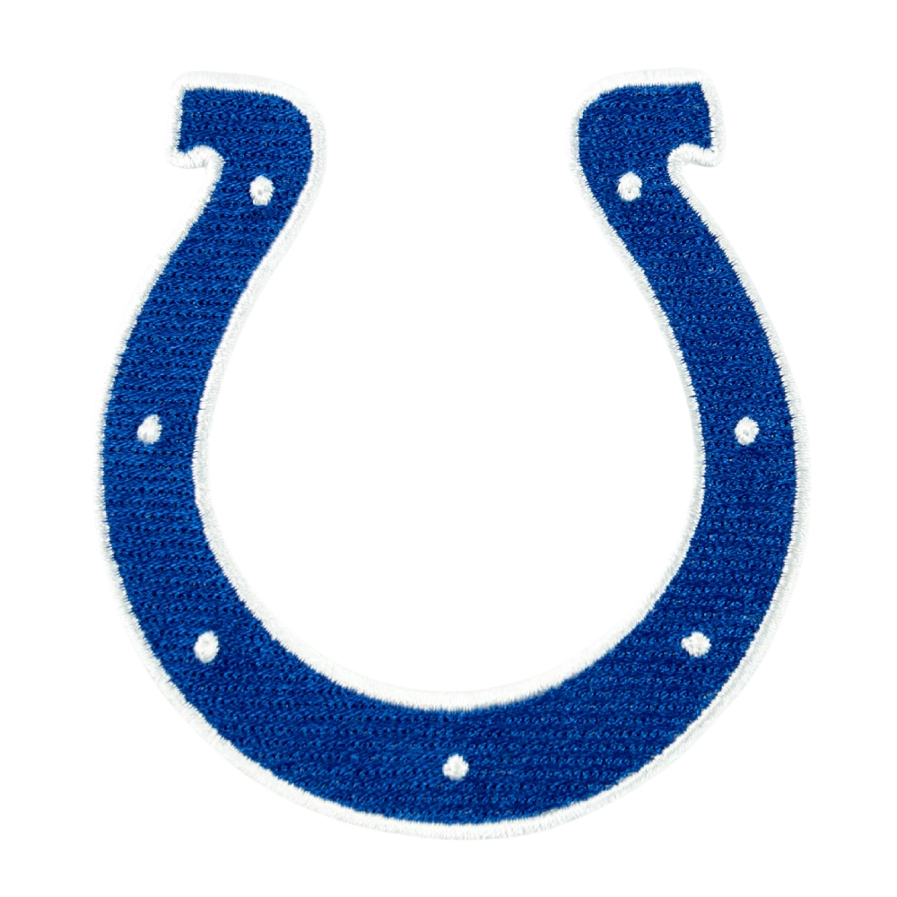 Indianapolis Colts Blue Horseshoe Logo Patch
