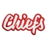 Kansas City Chiefs Red Script Logo Patch