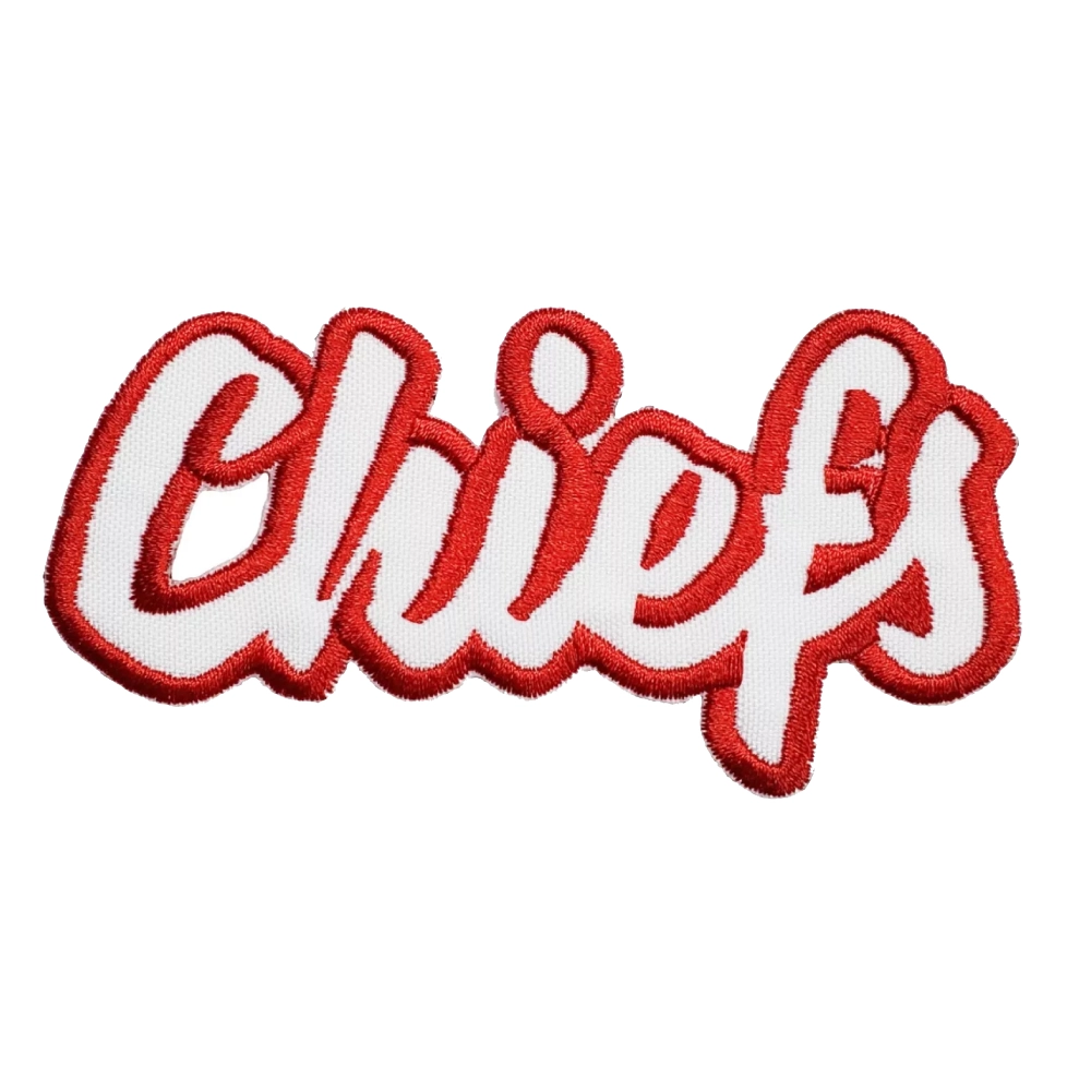 Kansas City Chiefs Red Script Logo Patch