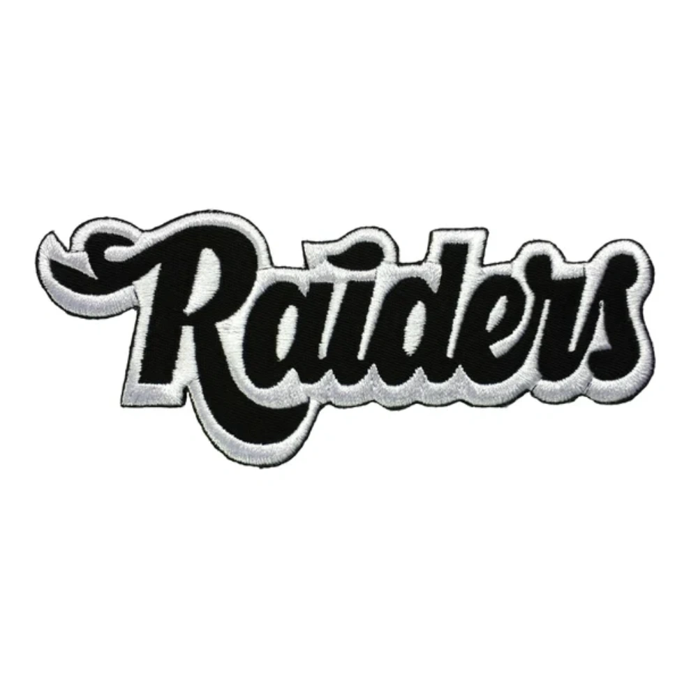 Las Vegas Raiders Retro Script Logo Patch
