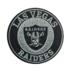 Las Vegas Raiders Round Team Logo Patch