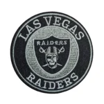 Las Vegas Raiders Round Team Logo Patch