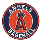 Los Angeles Angels Baseball Round Logo Patch