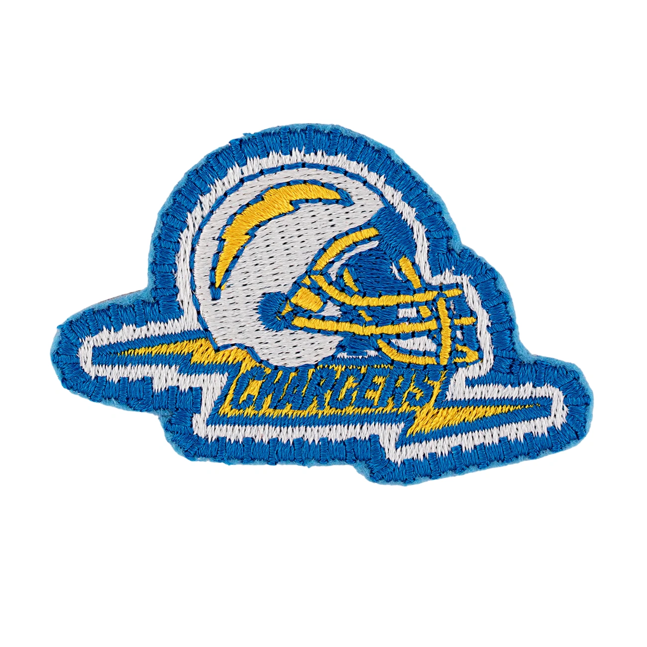 Los Angeles Chargers Helmet Lightning Logo Patch