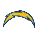 Los Angeles Chargers Vintage Bolt Logo Patch