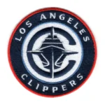 Los Angeles Clippers 2024 Round Logo Embroidered Patch
