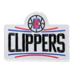 Los Angeles Clippers Black "CLIPPERS" Wordmark Logo Patch