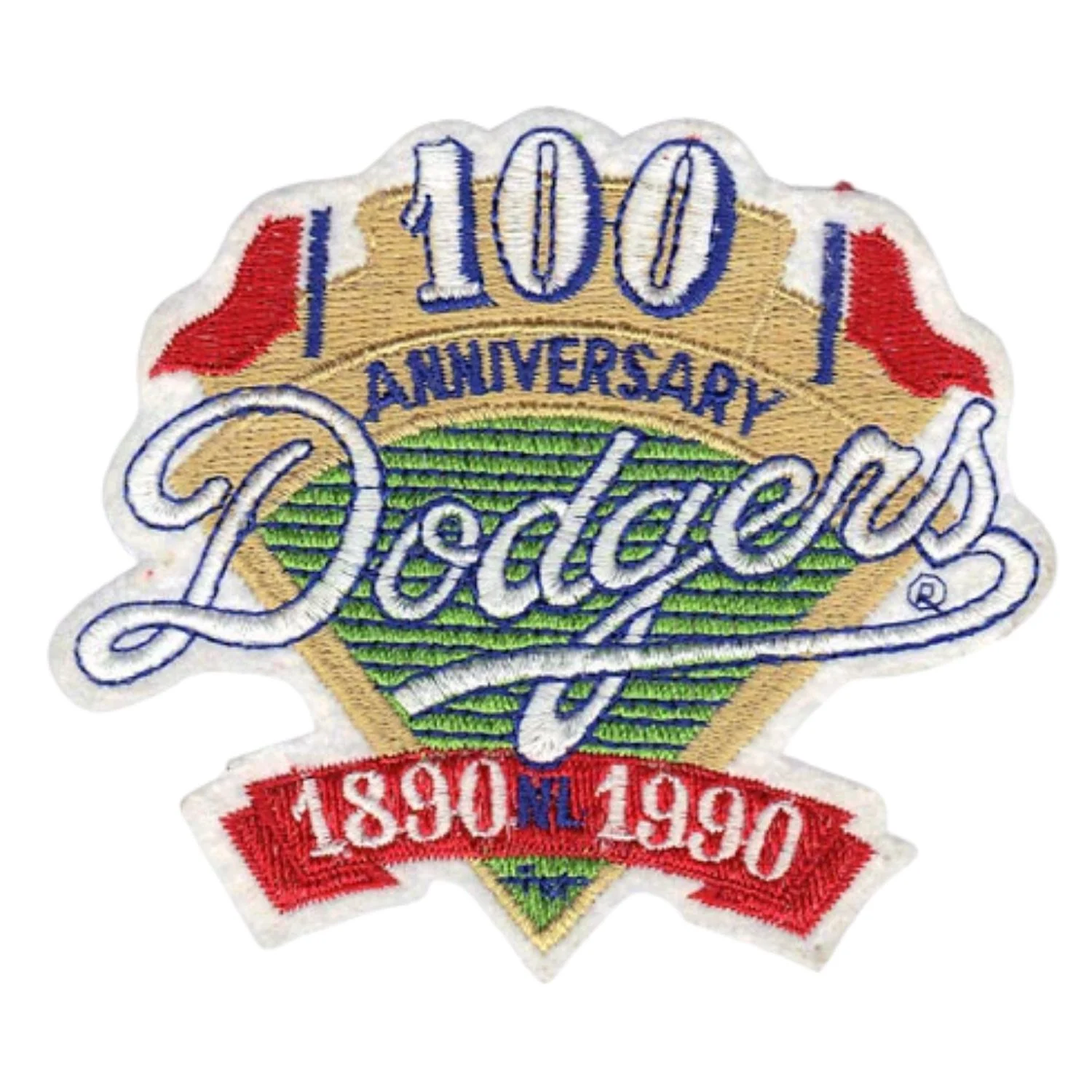 Los Angeles Dodgers 100th Anniversary Patch
