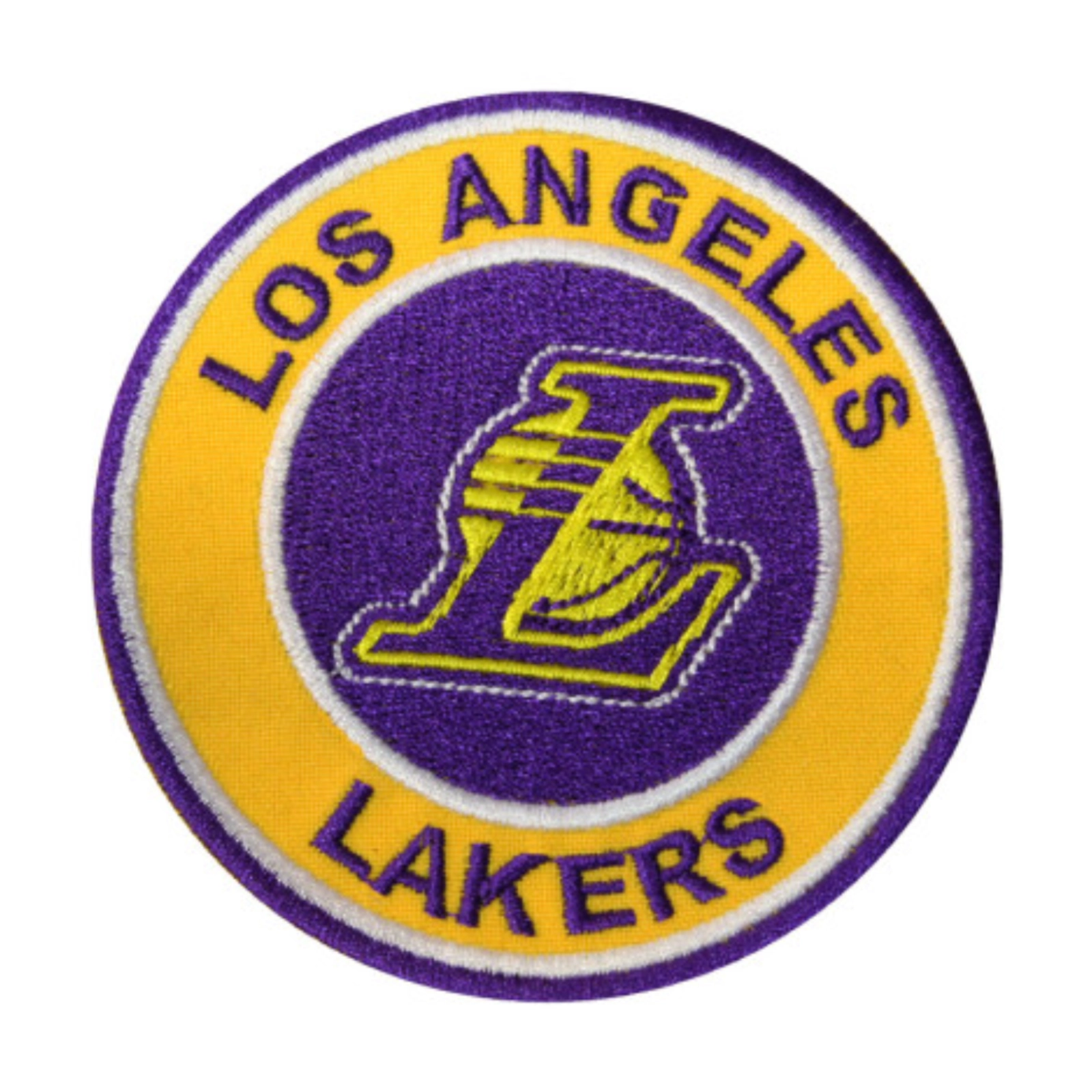Los Angeles Lakers Round Team Logo Patch