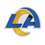 Los Angeles Rams "LA" Monogram Logo Patch