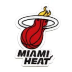 Miami Heat Retro Logo Embroidered Patch