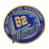 Milwaukee Brewers 1982 anniversary logo patch