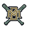 Milwaukee Brewers Crossed Bats logo patch