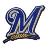 Milwaukee Brewers Letter M Logo Patch
