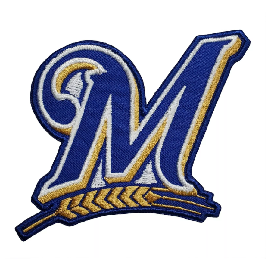 Milwaukee Brewers Letter M Logo Patch