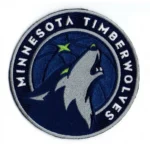 Minnesota Timberwolves Basketball Logo Embroidered Patch
