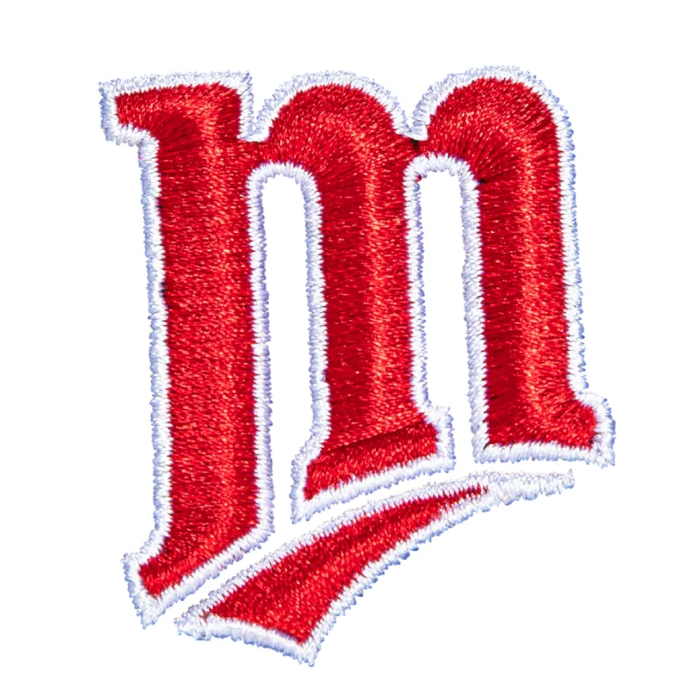 Minnesota Twins "M" script logo patch