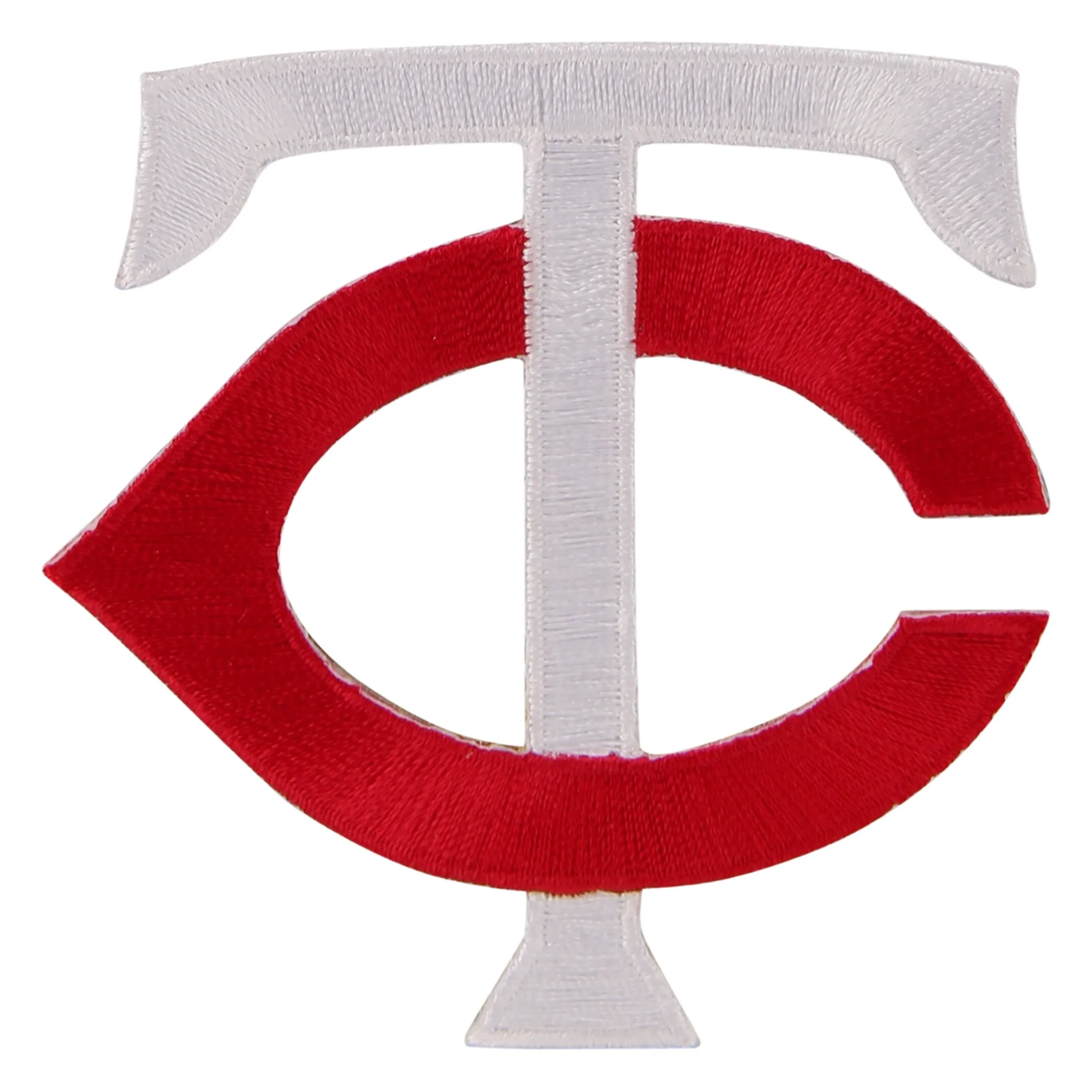 Minnesota Twins "TC" White/Red Logo Patch