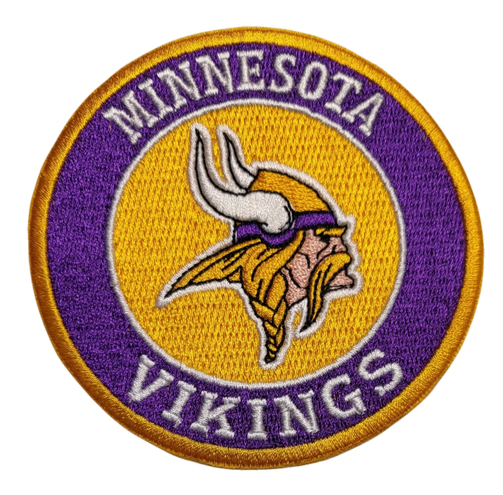 Minnesota Vikings Round Team Logo Patch