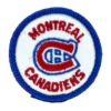 Montreal Canadiens Circular Script Logo Patch