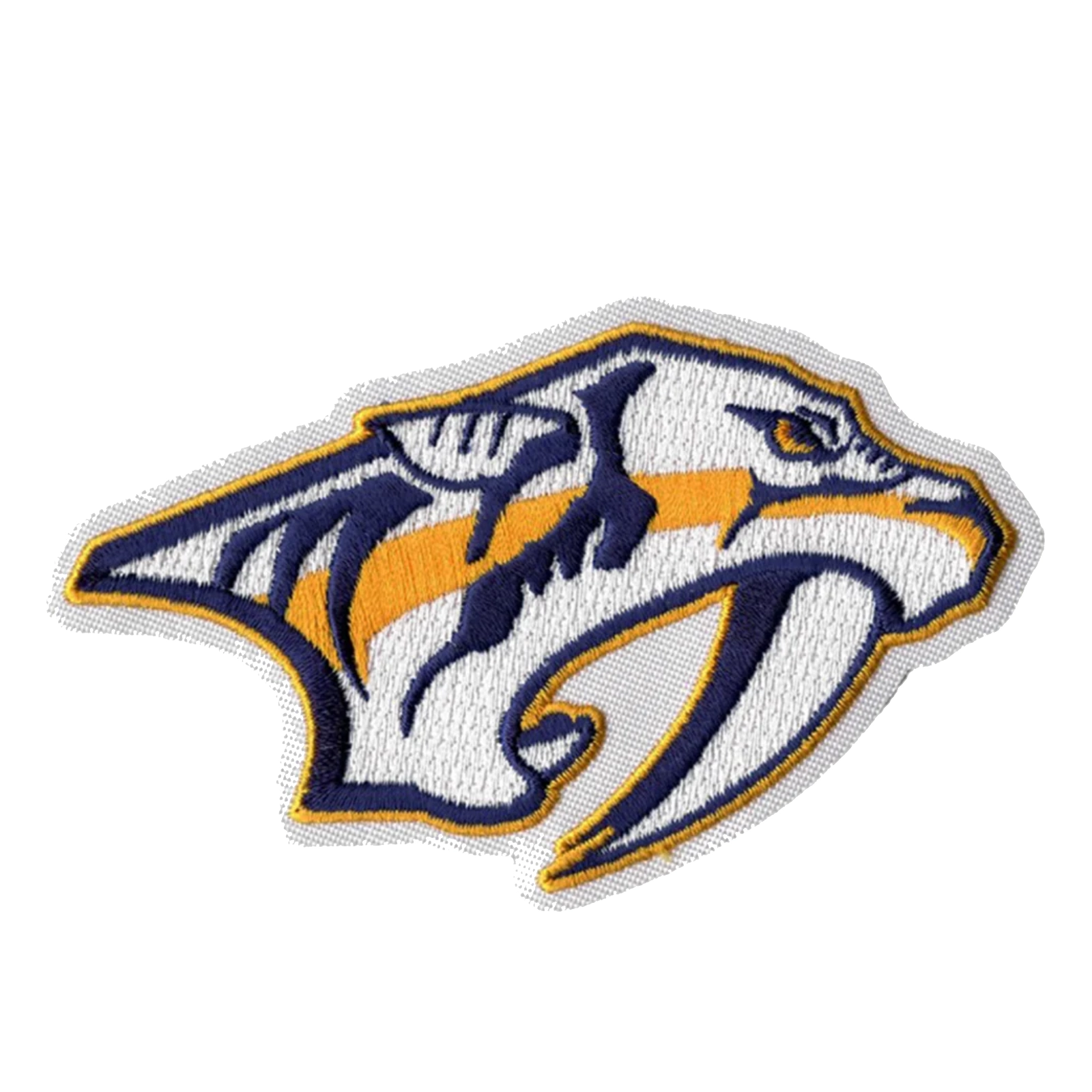 Nashville Predators Saber Tooth Tiger Logo Patch
