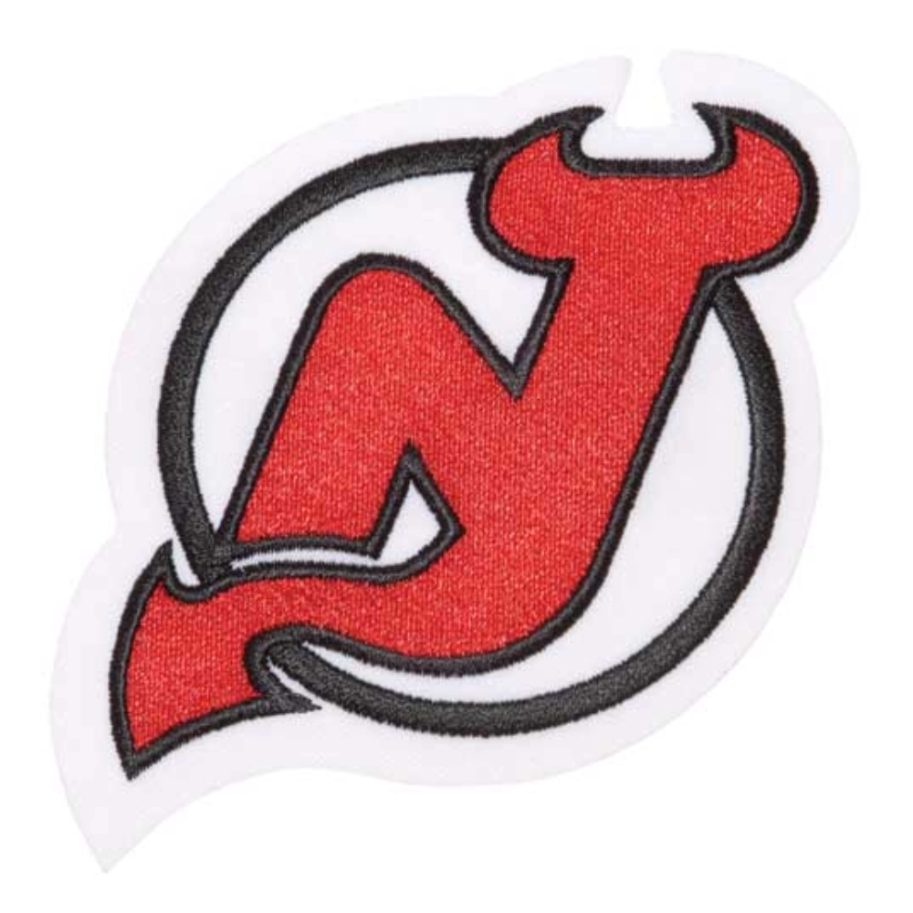 New Jersey Devils Red Black Logo Patch