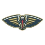 New Orleans Pelicans 2013 Official Logo Patch