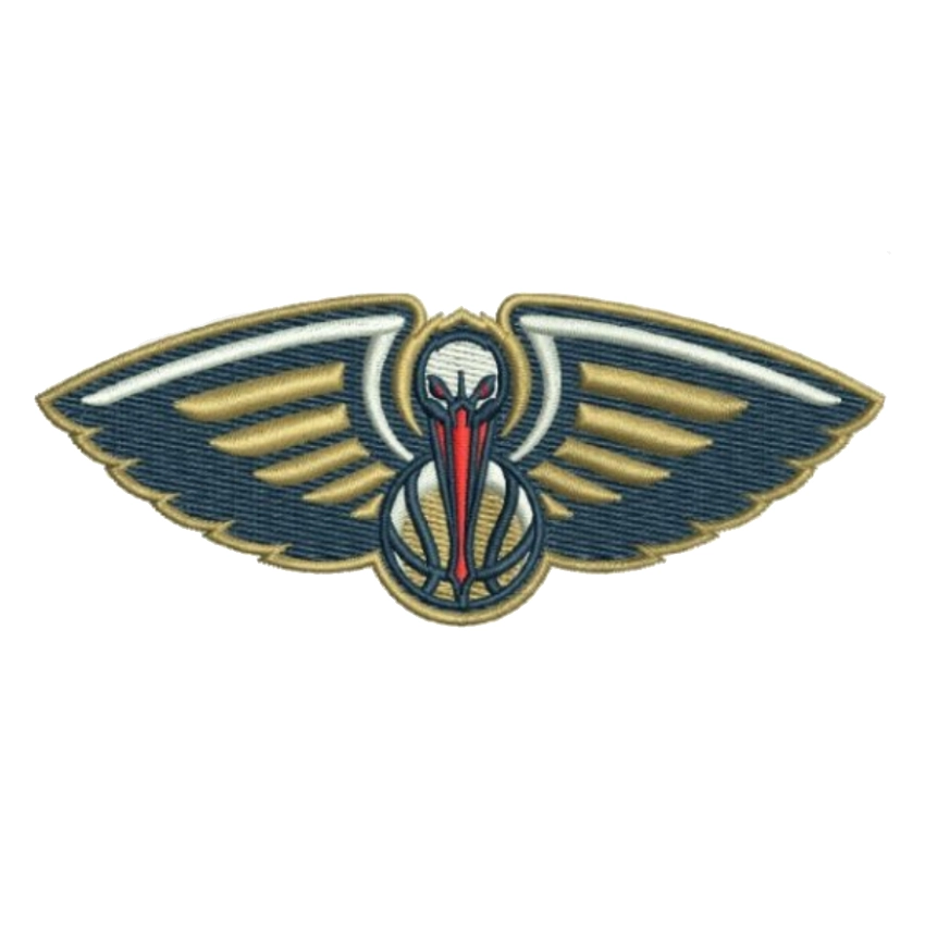 New Orleans Pelicans 2013 Official Logo Patch