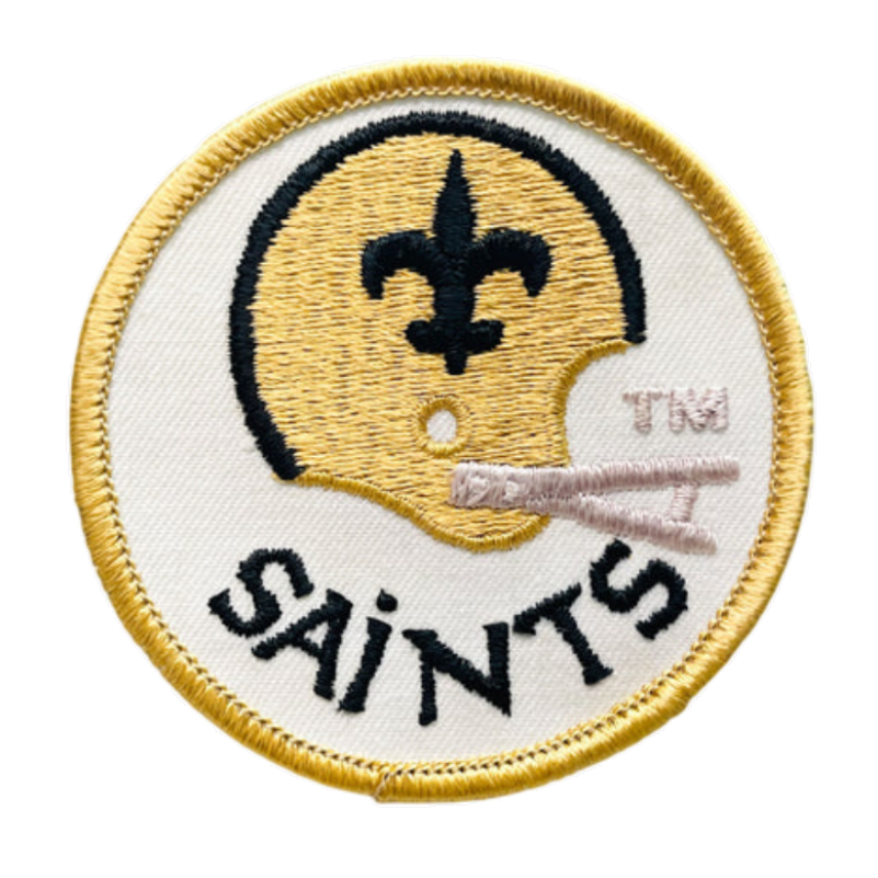 New Orleans Saints Vintage Round Logo Patch