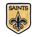 New Orleans Saints Vintage Shield Logo Patch