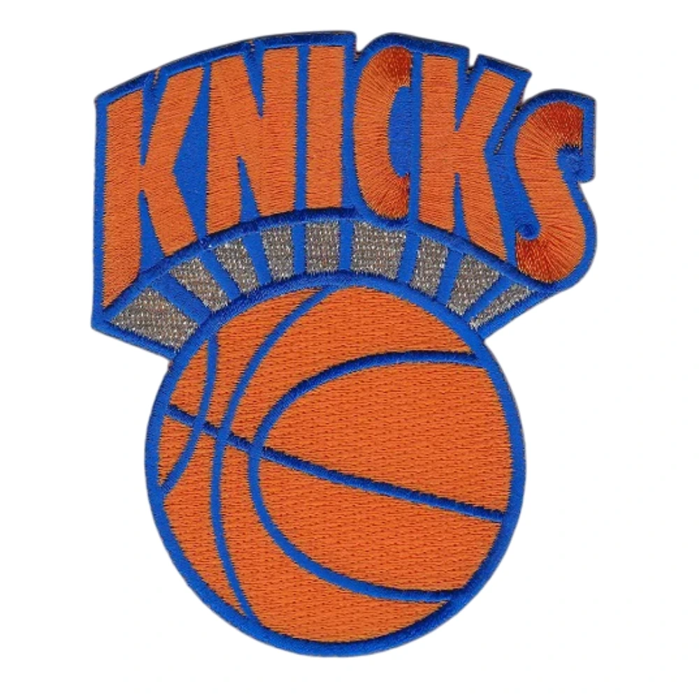 New York Knicks Logo Script Basketball Patch