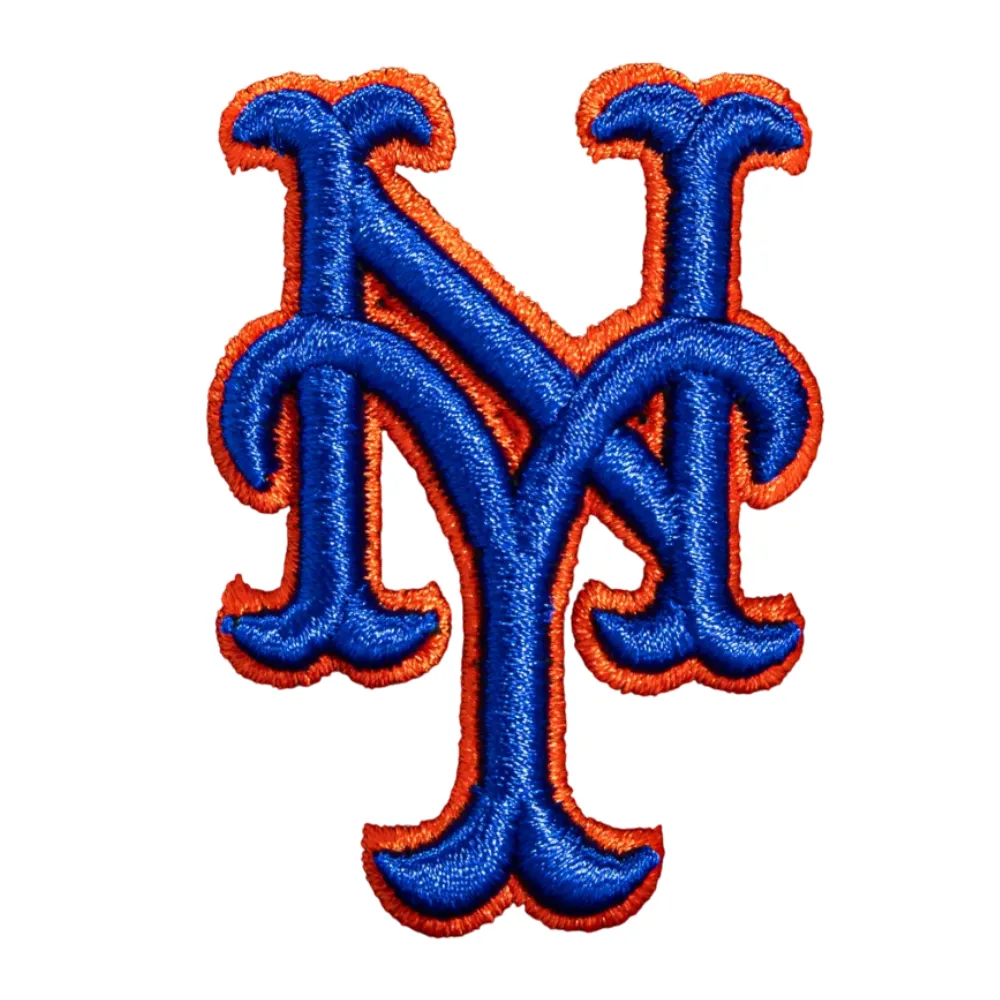 New York Mets blue "NY" logo patch