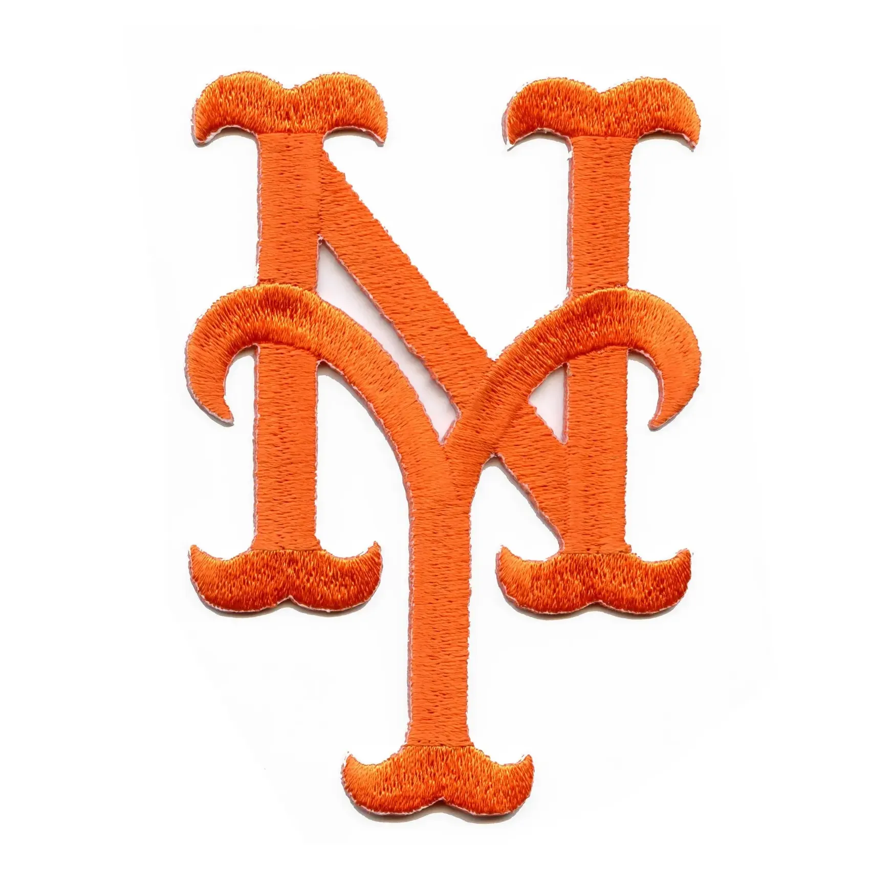 New York Mets Orange "NY" logo Patch