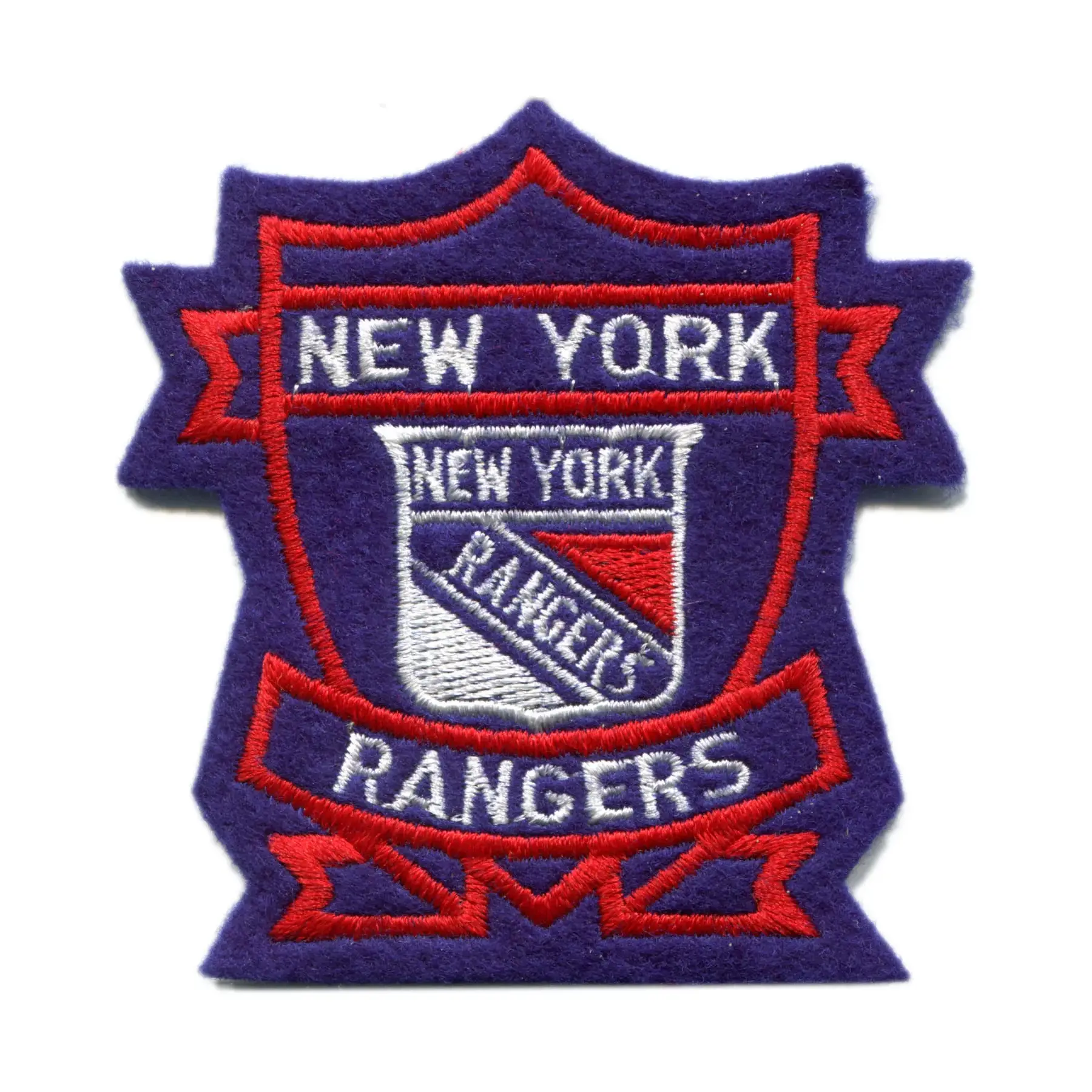 New York Rangers Crest Logo Patch