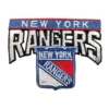 New York Rangers Script Logo with Shield Logo Patch