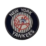 New York Yankees Vintage Round Logo Embroidered Patch