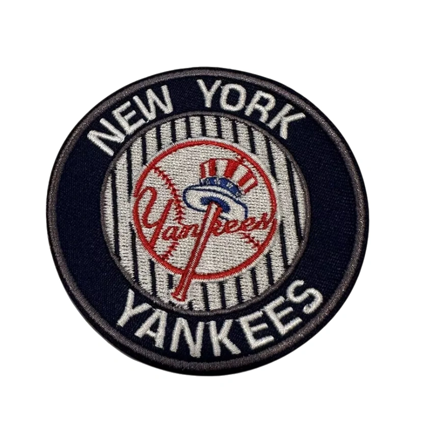 New York Yankees Vintage Round Logo Embroidered Patch