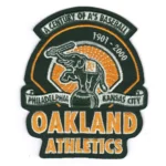 Oakland Athletics "A Century of A's Baseball" 1901-2000 Patch