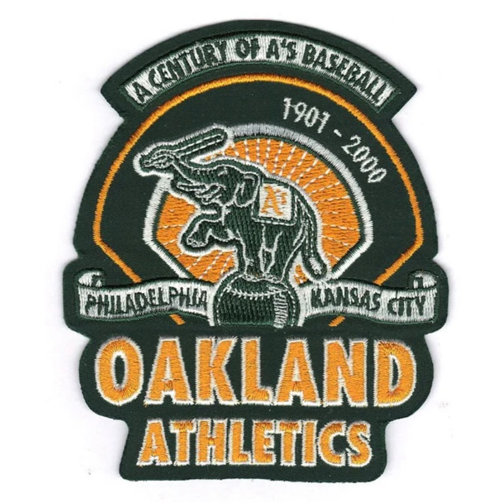 Oakland Athletics "A Century of A's Baseball" patch
