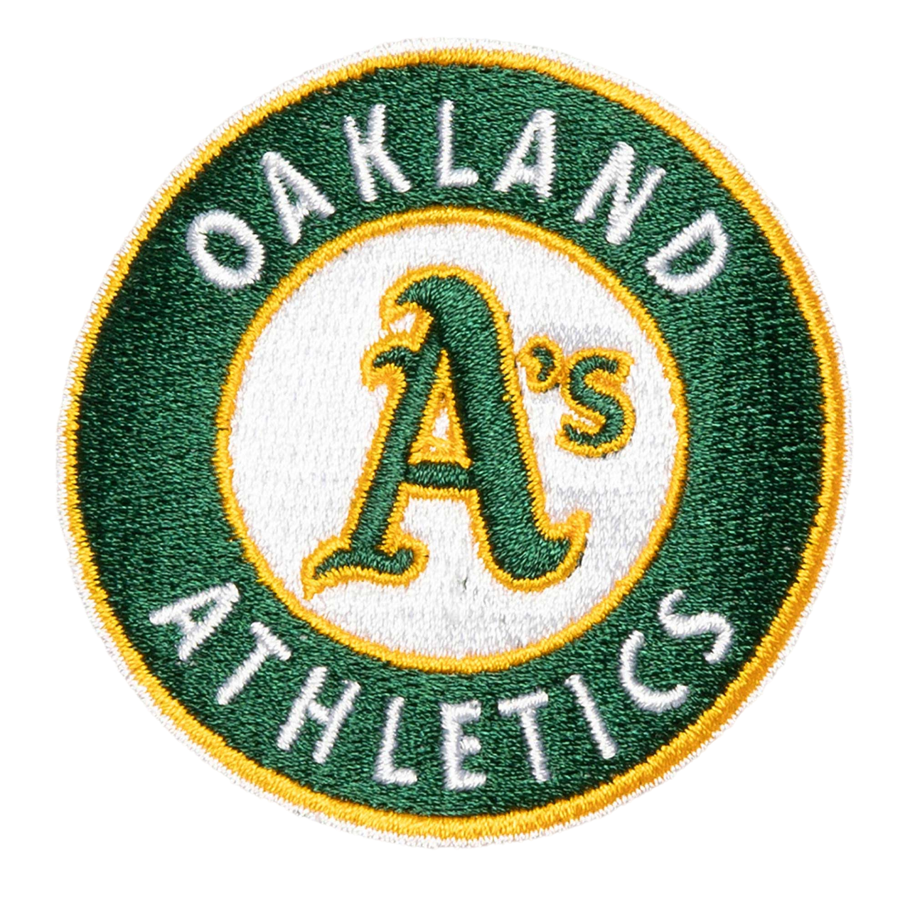Oakland Athletics round logo patch