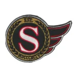 Ottawa Senators Letter S Logo Embroidered Patch