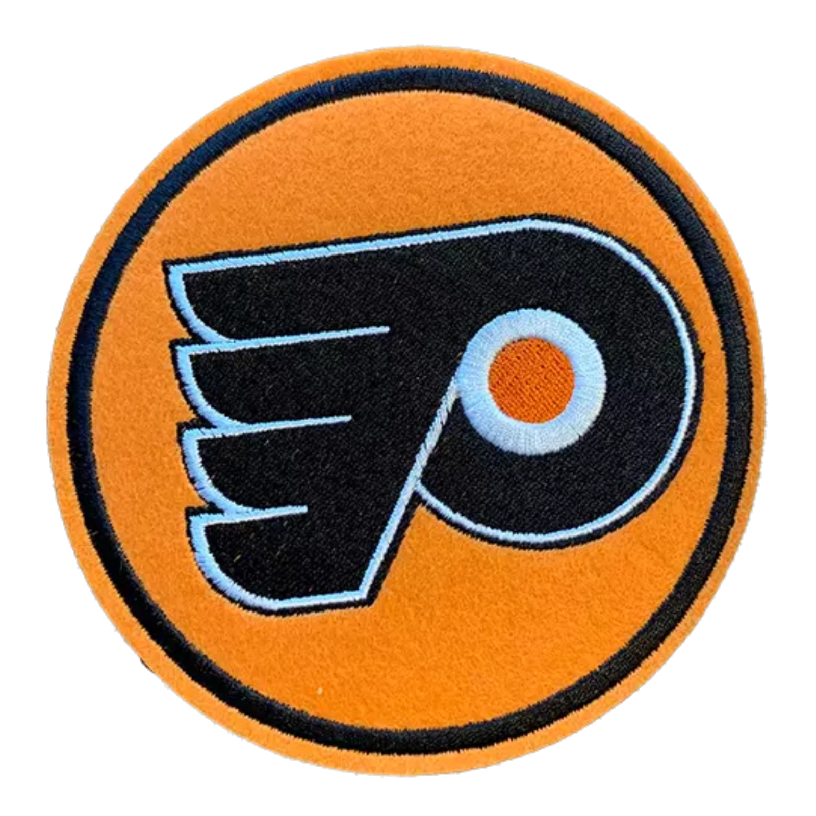 Philadelphia Flyers Orange/Black Round Logo Patch
