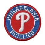 Philadelphia Phillies Red/Blue Round Logo Patch