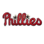 Philadelphia Phillies Retro Script Logo Patch