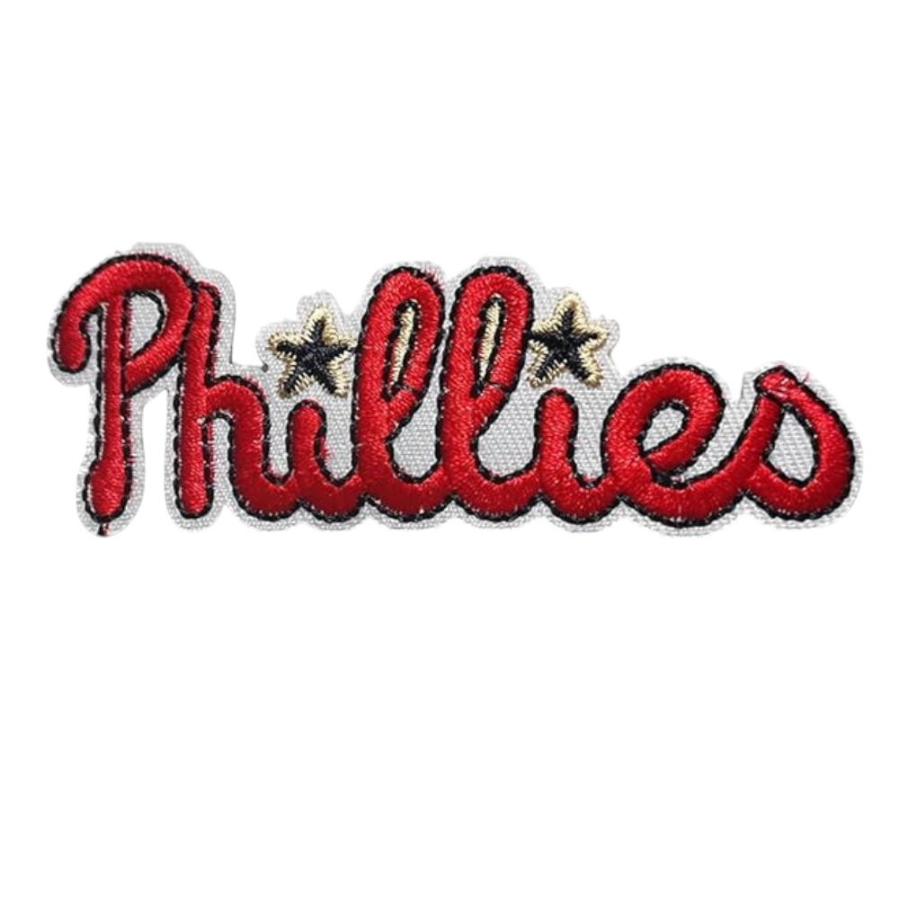 Philadelphia Phillies Retro Script Logo Patch